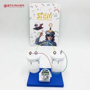 Kits de laboratoire de chimie pour étudiants : Expérience de montre à énergie salée – Comment fabriquer <span class=keywords><strong>des</strong></span> jouets <span class=keywords><strong>scientifiques</strong></span> en gros - Product Image 2