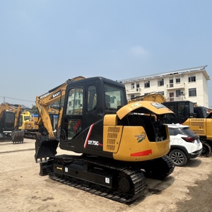 Excavatrice d'<span class=keywords><strong>occasion</strong></span> <span class=keywords><strong>Sany</strong></span> 75C Pro 7,5 tonnes, mini-pelleuse d'<span class=keywords><strong>occasion</strong></span>, modèle Sy75C 75C 95C 80C Pro, moteur ISUZU - Product Image 1
