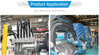 Prix le plus bas Tracteur Flex Wire SAE 100 R1 R2 à 1SN Flexible Tressé Hydraulique Tuyau En Caoutchouc Tuyau Haute Pression Tuyaux Hydrauliques