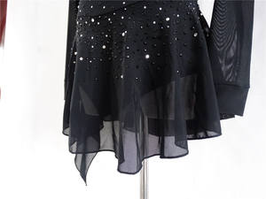 आंकड़ा skatice फिगर स्केटिंग पोशाक वयस्कों नृत्य पोशाक बॉलरूम स्केट ड्रेस लड़की Dancewear वेशभूषा - Product Image 2