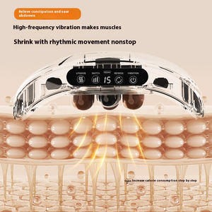 Ceinture de soulagement de la période des femmes de dispositif de thérapie chaude des tissus profonds portables avec pétrissage <span class=keywords><strong>circulaire</strong></span> et fonction amincissante de Massage abdominal - Product Image 4