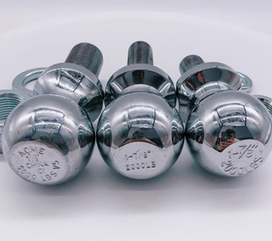 1BJY-HB-01 Boule d'attelage réglable pour remorques Capacité de 2000LBS Nouvelle condition Coupleur de remorque de remplacement - Product Image 2