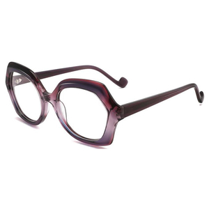 Occhiali da vista retrò di alta qualità da donna acetato <span class=keywords><strong>multicolore</strong></span> occhi di gatto occhiali da lettura blu nero occhiali da lettura alla moda grande <span class=keywords><strong>occhio</strong></span> - Product Image 5