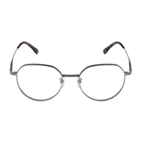 Monturas de Gafas Ópticas de Titanio IP Estilo Retro Vintage Tradicional Color Gunmetal, Diseño de Óptica de Diseñador, Kacamata