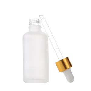 Flacon en verre givré pour sérum de 30 ml et 50 ml avec compte-gouttes - Product Image 3