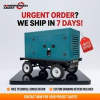 Générateur diesel silencieux haute vitesse Cummins Power 200KW 250KVA triphasé 400V 380V ATS pour remorque, groupe électrogène de secours industriel