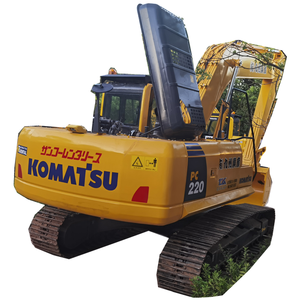 Excavadora usada Komatsu PC 220 a la venta Excavadora usada japonesa Komatsu PC220 se adapta a maquinaria agrícola - Product Image 3