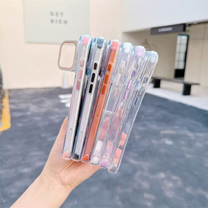 เคสโทรศัพท์ใสแบบแม่เหล็กหลากสี TPU+อะคริลิค พร้อมขาตั้งแม่เหล็กสำหรับ IP17 16 15 14 13 12 11 - Product Image 6