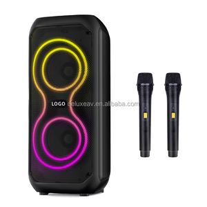 ลำโพงกลางแจ้ง<span class=keywords><strong>2x4</strong></span>นิ้ว20วัตต์ลำโพง partybox พร้อมไมค์เครื่องคาราโอเกะ - Product Image 4