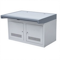 Console de contrôle d'alimentation pour centre de commande de sécurité de salle informatique double/triple avec surveillance du poste de dispatchage