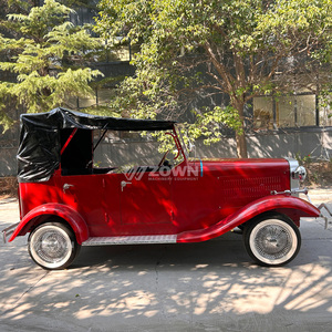 รถยนต์คลาสสิคโบราณ 4 ที่นั่ง ราคาดีที่สุด รถโบราณสไตล์เรโทรสำหรับขาย รถท่องเที่ยวสำหรับนักท่องเที่ยว - Product Image 4