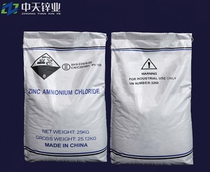 Fabricante directo Suministro Galvanización Flujo Zinc Amonio Cloruro NH4Cl.<span class=keywords><strong>ZnCl2</strong></span> - Product Image 1