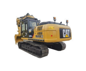 Excavatrice sur chenilles hydraulique Caterpillar 329D2L d'occasion, 29 tonnes, capacité de godet de 1,7 m, avec PLC et pompe à engrenages - Product Image 2