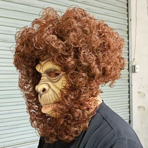 <span class=keywords><strong>Masque</strong></span> de <span class=keywords><strong>singe</strong></span> personnalisable, drôle, gorille, chimpanzé, <span class=keywords><strong>singe</strong></span>, costume animal, accessoire de fête cosplay, <span class=keywords><strong>masque</strong></span> en <span class=keywords><strong>latex</strong></span> pour mascarade et carnaval - Product Image 3
