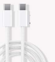 Kabel pengisi daya, kabel Data pengisian daya cepat, kabel Tipe c ke Tipe C UNTUK iPhone 15 60W, 1M 2M 60W, kabel USB C iPhone 16 pro max