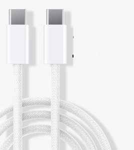 สายชาร์จแบบถัก1M 2M 60W ชนิด C เป็น Type C สำหรับ <span class=keywords><strong>iPhone</strong></span> <span class=keywords><strong>15</strong></span> 60W สายชาร์จเร็วสำหรับ <span class=keywords><strong>iPhone</strong></span> 16 PRO MAX USB C - Product Image 2