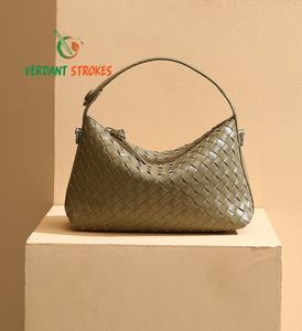 Verdant Strokes.VS-DG014A özel 100% hakiki deri kahverengi Tote kadın çanta <span class=keywords><strong>High</strong></span>-<span class=keywords><strong>end</strong></span> çanta fabrika özel kadın en kaliteli - Product Image 6