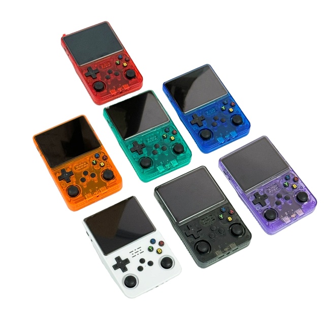 Open Source Retro R36s PSP Handheld Game Console 3.5 Inch IPS Screen HD Video Player 10000 Built-in Cross-Border Accessible
