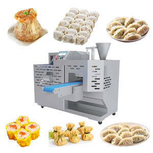 Besar otomatis kecepatan tinggi seluruh gandum Dumpling jalur produksi sup Dumpling Gyoza Wrapper mesin pembuat kulit - Product Image 3