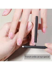 Imán grande y potente de color gris con cubierta protectora, imán grande y potente con forma de ojo de gato, herramienta multifuncional para decoración de uñas, 1 ud. - Product Image 3
