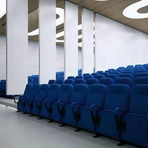 Parete Divisoria Acustica Rimovibile ad Alta Isolazione per Aula Scolastica e Auditorium, Flessibile e Regolabile con Caratteristiche Insonorizzanti - Product Image 2