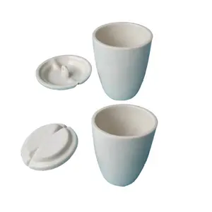 30ml volatile porcelain crucible/volatile crucible with lid for lab supplies