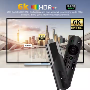 Y10 Dual media player hỗ trợ IP TV nhà thông minh điều khiển miễn phí Live TV <span class=keywords><strong>HDMI</strong></span> Stick 4K 8GB Bộ nhớ <span class=keywords><strong>Android</strong></span> 11 OS - Product Image 4