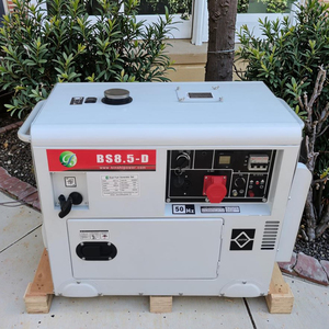 เครื่องกำเนิดไฟฟ้าแบบเงียบ ใช้ได้สองระบบเชื้อเพลิง 5KW 7KW 9KW 10KW ขนาดเล็ก ใช้แก๊ส LPG และน้ำมันเบนซิน สำหรับใช้ในบ้าน - Product Image 1