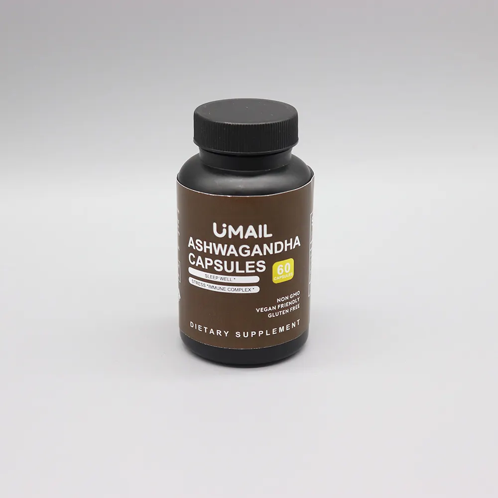 Wholesale high efficiency pure herbal Ashwagandha root extract capsules natural super health food