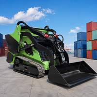 Livraison Gratuite - Chargeuse sur pneus LOGWAY à rayon de braquage nul, usage multifonctionnel pour travaux de construction