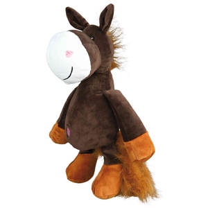 Juguete de Peluche de Caballo de 32 cm, Animal de Peluche Suave para Mascotas - Product Image 1