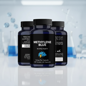 Metilen <span class=keywords><strong>blu</strong></span> 5ML puro USP naturale salute alimentare per adulti Custom capsule integratore cervello sicuro per tutti le donne in gravidanza - Product Image 2
