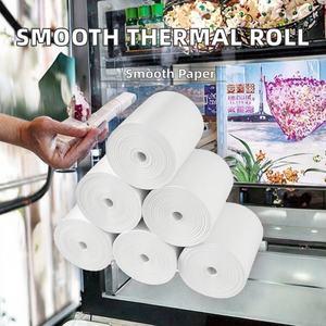 Papier thermique pour caisse enregistreuse Unifon, rouleau jumbo, haute douceur, 57*30 mm, monocouche, 100% pâte de bois pure, blanc, impression sans - Product Image 3