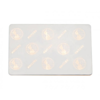 Ruban de vernis holographique Zebra 800015-120 - 350 impressions - Compatible avec les imprimantes de cartes plastiques Zebra série P