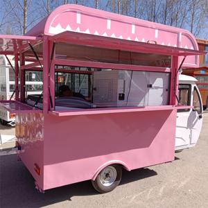 Tricycle de restauration rapide, camion de nourriture, nourriture mobile, <span class=keywords><strong>remorque</strong></span> pour crème glacée, hamburger, café, événements dans les centres commerciaux, parcs d'attractions - Product Image 5