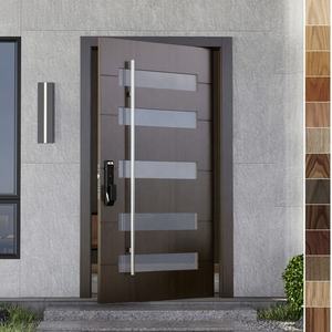 Puerta Pivotante Exterior de Madera Sólida England Villa 32x80, Puerta de Entrada Principal Moderna y de Lujo para Casa, Antirrobo, para Apartamento u Hotel - Product Image 6