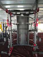 Machine Smith complète Xinrui XR1001 avec pile de poids pour entraînement de force, musculation, exercices de poitrine, jambes et dos, usage domestique, unisexe