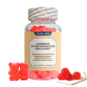 Gomitas Anti-Resaca de Rápida Recuperación, Suplementos Naturales Masticables para el Metabolismo del <span class=keywords><strong>Alcohol</strong></span> - Product Image 1