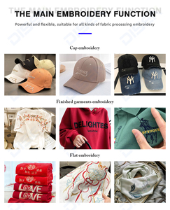 Máquina de Bordar Industrial de Alta Velocidad |   Máquina de Bordar Computarizada 3D de Dos Cabezas, 12/15 Agujas, Plana y Automática para Gorras y Camisetas - Product Image 2