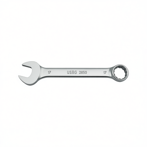 Llave combinada Usag 2850 de 17 mm, métrica, de boca abierta y boca cerrada, para reparación mecánica - Product Image 2