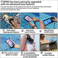 Étui de natation étanche OEM universel pour iPhone 15 14 13 12 étui de téléphone portable sous-marin à couverture complète
