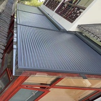 Persianas Retráctiles de Aleación de Aluminio para Exteriores, Enrollables, para Techo de Patio