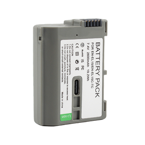 แบตเตอรี่แพ็คแบบชาร์จเร็ว Type-C EN-EL15/15C ใช้ได้กับ Z8/Z7I/Z7/Z6I11 <span class=keywords><strong>Z6ll</strong></span>/Z6/Z5Il และรุ่นอื่นๆ - มีสินค้าในสต็อก - Product Image 1