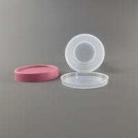 Bocaux de crème en plastique PP à large bouche, 50g, 100g, 200g, 250g, pour le visage