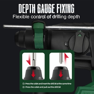 Tốt nhất bán điện <span class=keywords><strong>ROTARY</strong></span> Hammer khoan DIY lớp công cụ điện cho các ứng dụng công nghiệp - Product Image 4