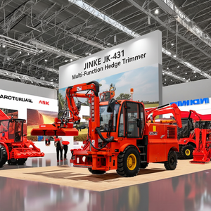 เครื่องตัดแต่งพุ่มไม้ JK-431 แบบแขนไฮดรอลิกหมุนได้เต็มที่ เหมาะสำหรับงานตัดแต่งริมถนนและงานเกษตร - Product Image 1