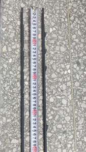 Aiguille de pêche sous-marine en acier à ressort 6.5/7/7.5/8mm 90-190cm, type aileron de requin, <span class=keywords><strong>pointe</strong></span> tricut en acier <span class=keywords><strong>Sprint</strong></span>, noire - Product Image 3