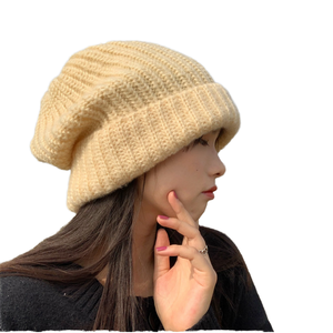 Gorros Cálidos de Punto para Hombre con Logo de Diseñador, Varios Personajes de Dibujos Animados y Letras para Adultos - Product Image 4