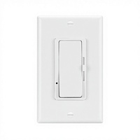 Variateur intelligent 0-10V ETL Smart Life, gradation linéaire 100%-5%, compatible LED/CFL/Incandescent 60-150W, sans scintillement, compatible WiFi