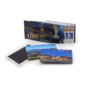 High Quality Tin Magnets Switzerland Interlaken Souvenir Gift Customizable Refrigerator Decoration <b>Fridge</b> Magnet - Product Image 5
